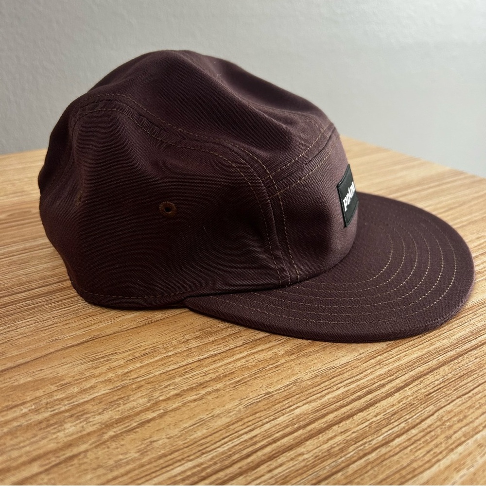 NWT Prana Foothills flat brim 5 panel hat in mocha | one size unisex - Picture 4 of 9